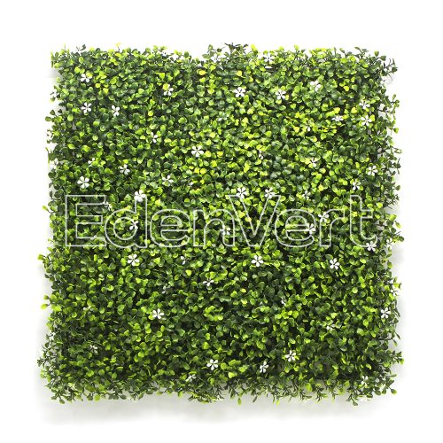 Seto Artificial Jasmine Boxwood Artificial Hedge Wall Panel