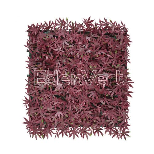 Seto Artificial Artificial Red Maple Leaf Wall Panel
