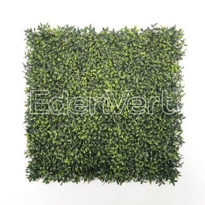 Artificial Green Tea Leaf Mat Wall Decor