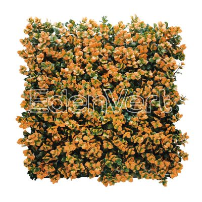 Orange Pachysandra Panel Decor for Home Garden