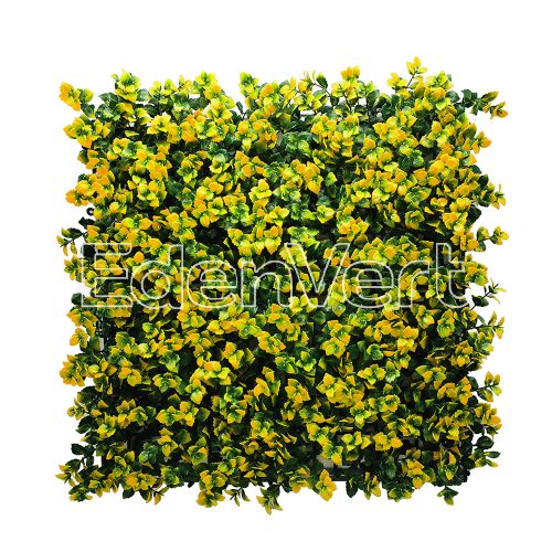 Seto Artificial Yellow Pachysandra Wall Backdrop UV Protected