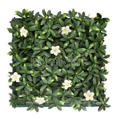 Azalea White Flowers Artificial Wall Panel