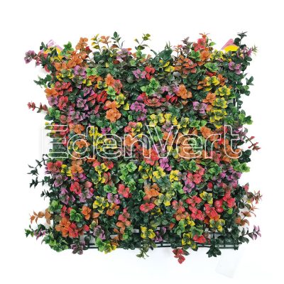 Colorful Pachysandra Artificial Wall Panel