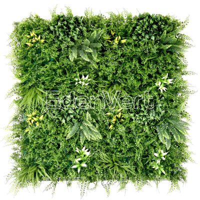 Dense Fern Wall for Home Decoration UV Stabilised