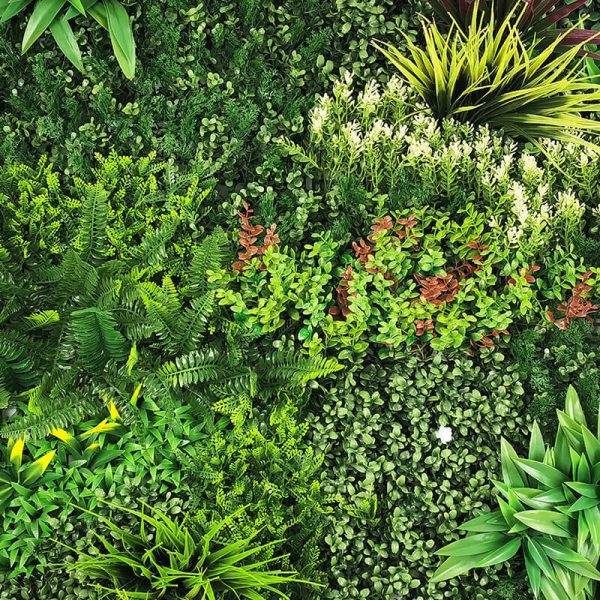 Customized Color Meadow Artificial Living Wall