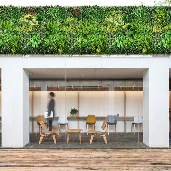 Customized Color Meadow Artificial Living Wall