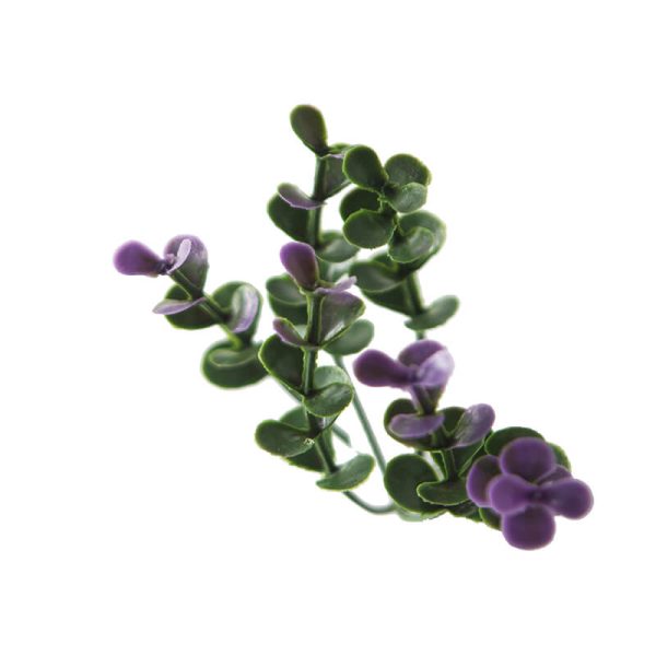 Decorative Artificial Purple Buxus Panel