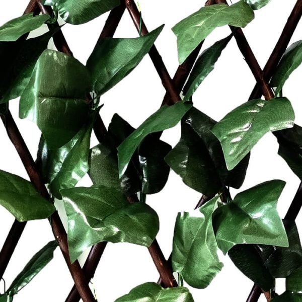 Polyester Ivy Willow Trellis Privacy Garden Fence