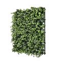 White Flowering Artificial Eucalyptus Wall Panel