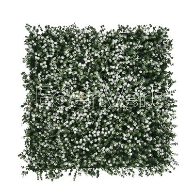 White Gypsophila Artificial Wall Panel