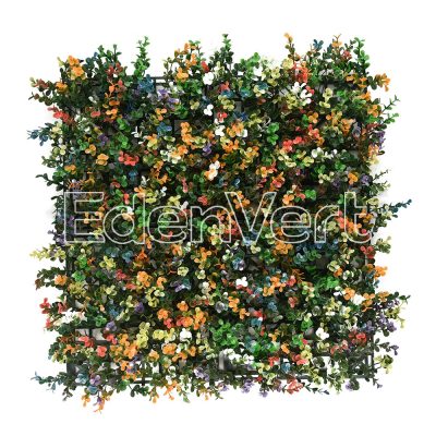 Artificial Mixed Buxus Hedge Wall Panel