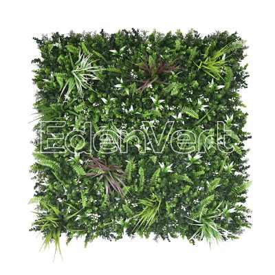 White Domain Vertical Garden Wall 1m x 1m