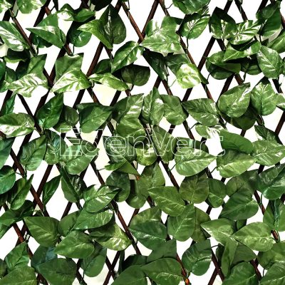 Polyester Laurel Willow Fence Outdoor Decor