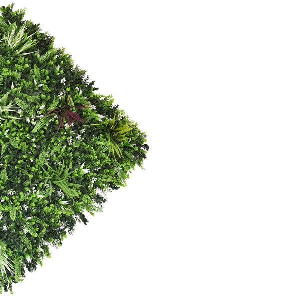 White Domain Vertical Garden Wall 1m x 1m