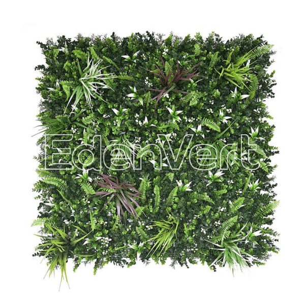 White Domain Vertical Garden Wall 1m x 1m