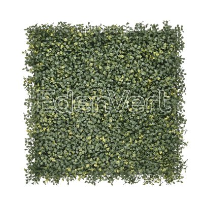 Faux Boxwood Wall Panel with UV Protection