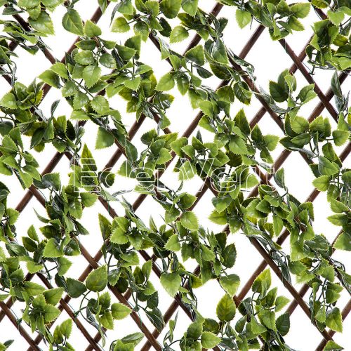 Valla Artificial Artificial Rose Leaves Willow Fence Screen