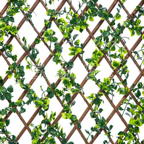 Valla Artificial Extensible Pachysandra Willow Fence