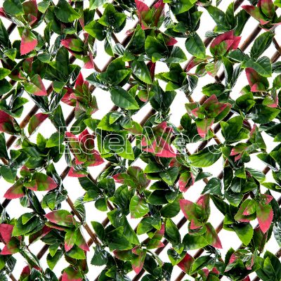 Extendible Synthetic Photinia Willow Fence