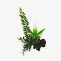 Artificial Luxury Gentle Jungle Green Wall
