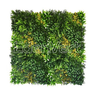 Multielement Faux Vertical Garden Wall Panel