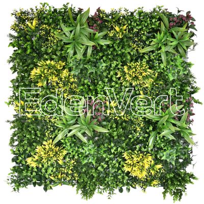 Vibrant Fireworks Artificial Plant Panel