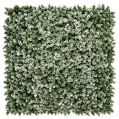 Apium White Wall Panel Privacy Hedge Screen