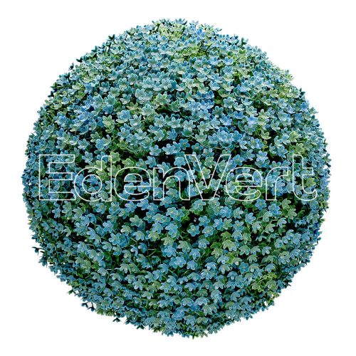Topiarios Artificiales Blue Gypsophila Topiary Ball Balcony Decoration