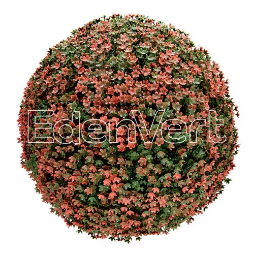 Topiarios Artificiales Decorative Red Gypsophila Topiary Ball