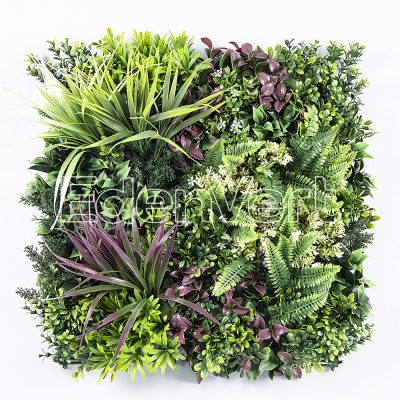 Thallo B Assorted Foliage Landscape Greenery Wall