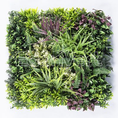 Thallo C Assorted Foliage Landscape Greenery Wall
