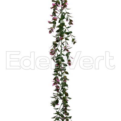 Purple Pachysandra Vines Wedding Party Garland