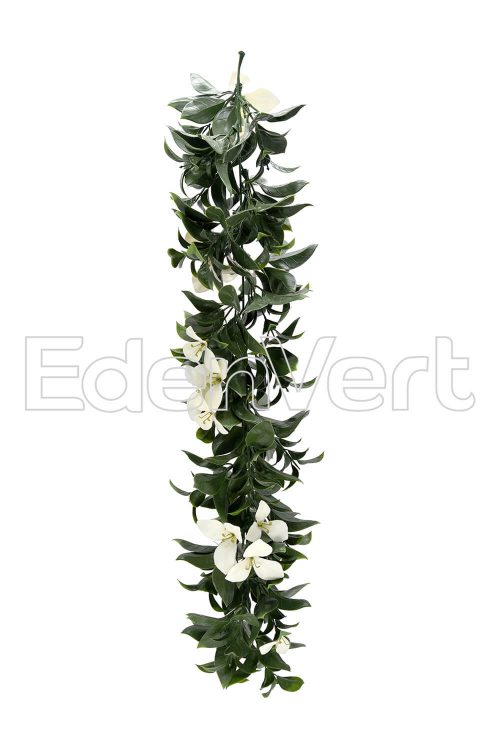 Enredaderas Artificiales White Gardenia Vines for Wedding Party Ceremony