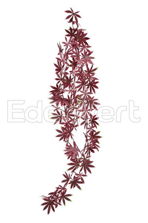 Enredaderas Artificiales Red Maple Faux Hanging Plants Decoration