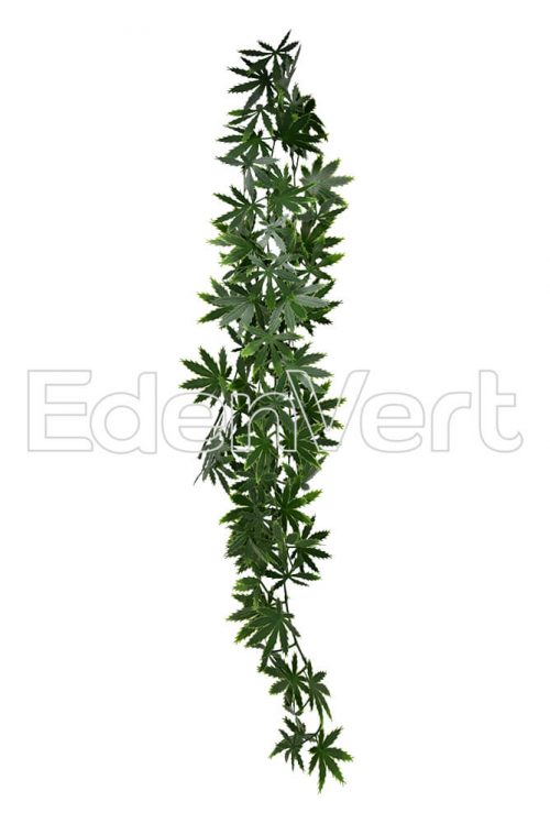 Enredaderas Artificiales Green Maple Faux Hanging Plants Decoration