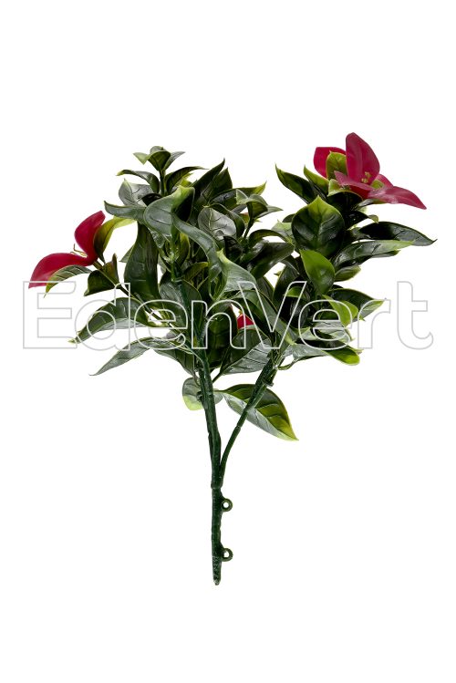 Ramas Artificiales Red Gardenia Branches for Home Decor