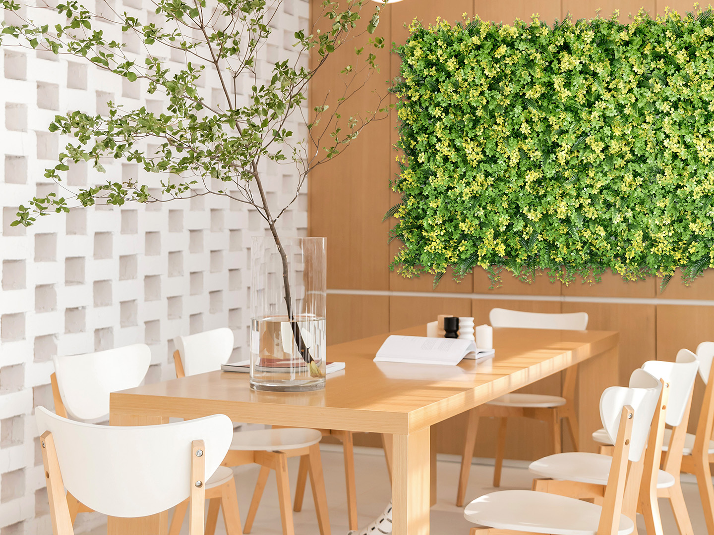 Indoor Landscape Decoration 1 Vertical garden panels