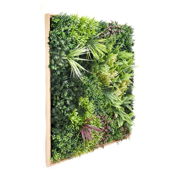 HeraB Framed Artificial Green Foliage Art