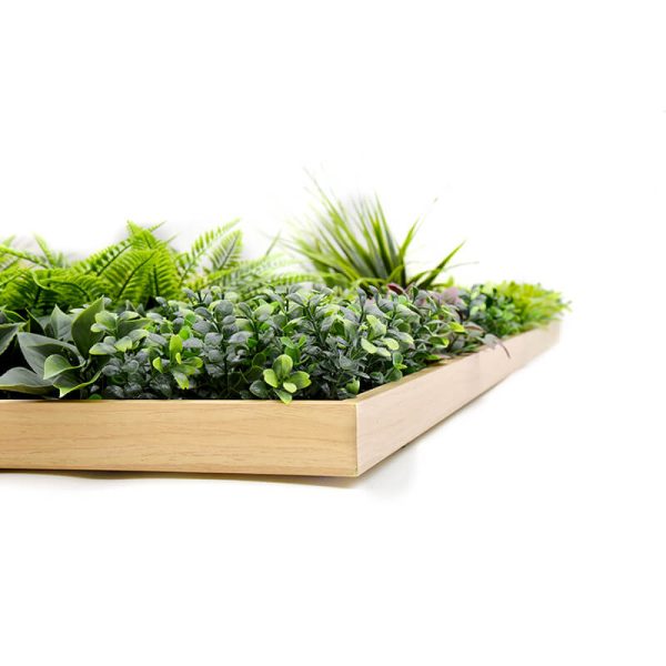 HeraB Framed Artificial Green Foliage Art