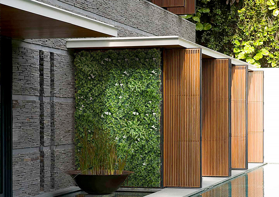 8 Benefits of Artificial Plant Walls in Commercial Spaces 4 artificial living wall