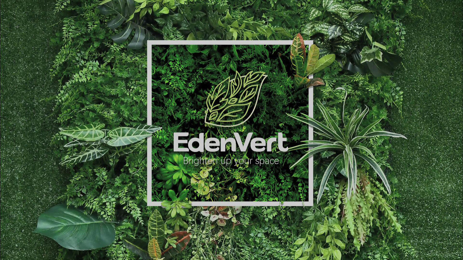 Video de Referencias 1 Application of EdenVert Artificial Plants