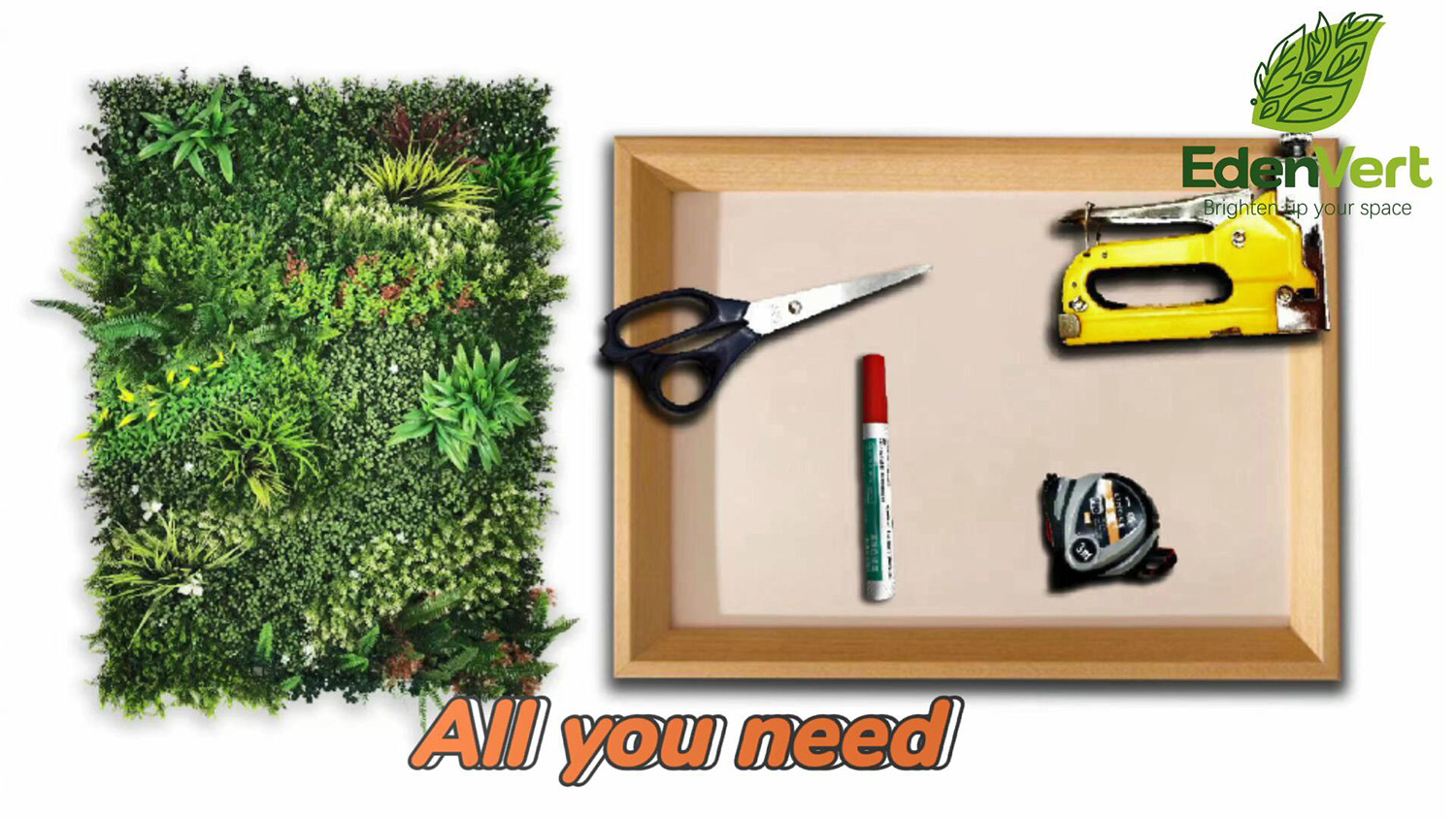 Video de Instalación 6 How to DIY Artificial Vertical Garden