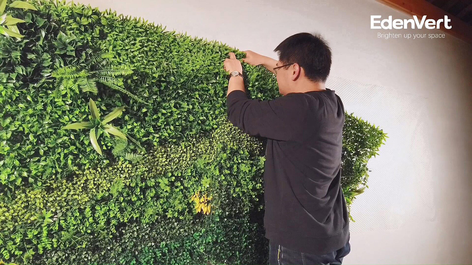 Video de Instalación 4 improve your living room with artificial hedge
