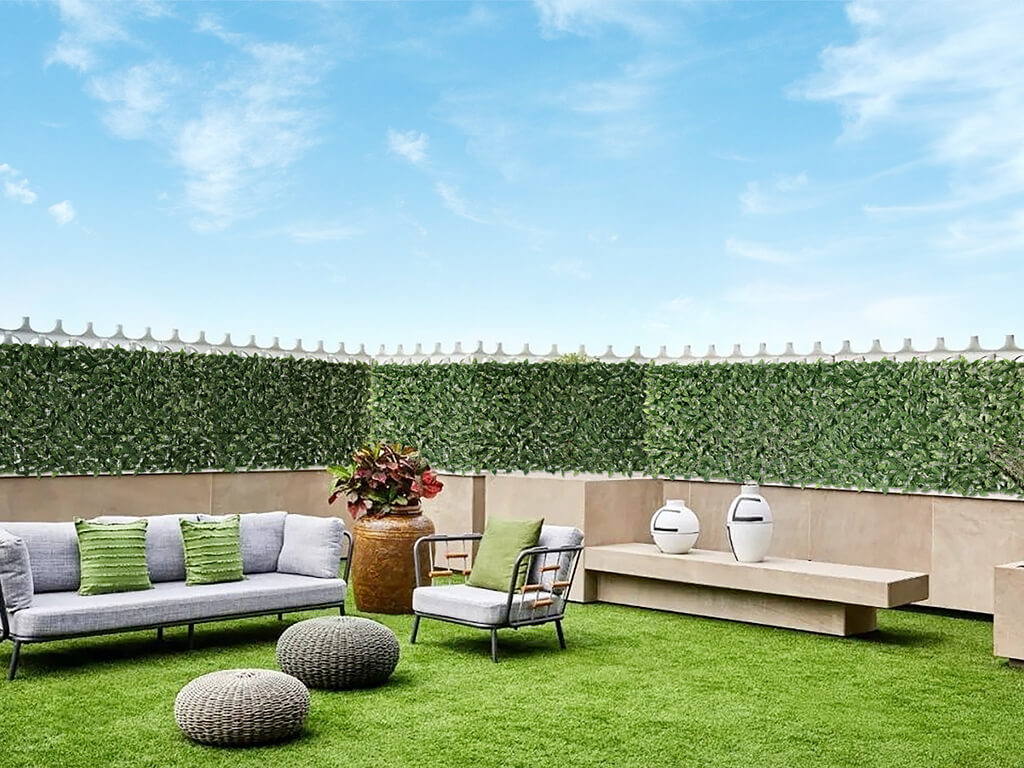 ARTIFICIAL HEDGE ROLL FOR YOUR GARDEN 1 artificial hedge roll for your garden