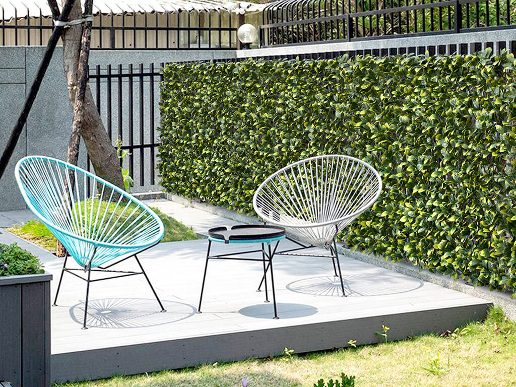 EXPANDABLE FAUX PRIVACY FENCE 1 expandable faux privacy fence