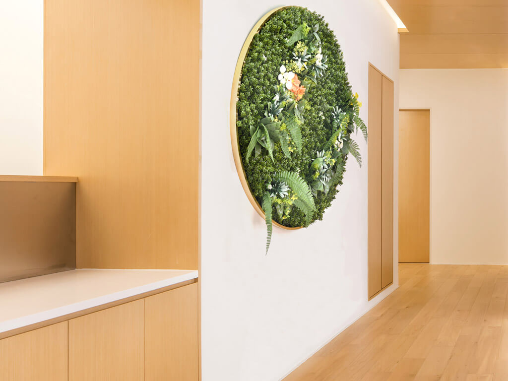 REVAMP THE LIVING ROOM WITH VERTICAL GARDEN FRAME 1 vertical garden frame for living room