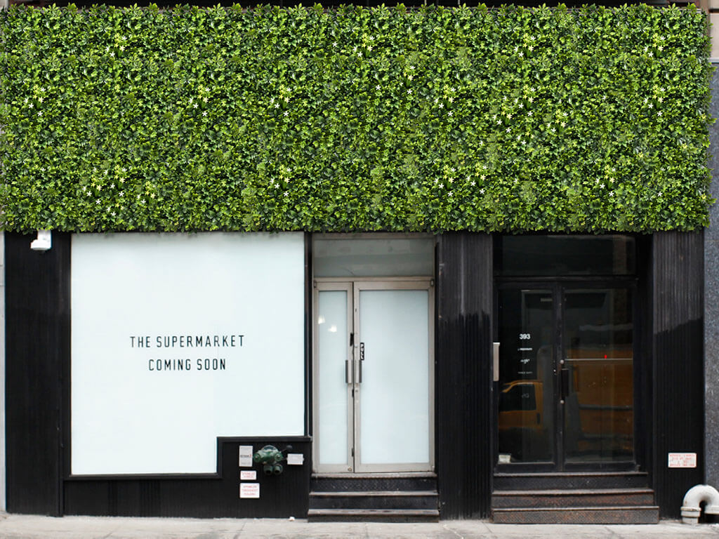 ARTIFICIAL GREEN WALLS FOR COMMERCIAL LANDSCAPING 1 ARTIFICIAL GREEN WALLS FOR COMMERCIAL LANDSCAPING