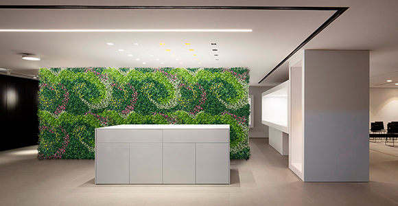Referencias 8 EdenVert Artificial Living Walls for Offices