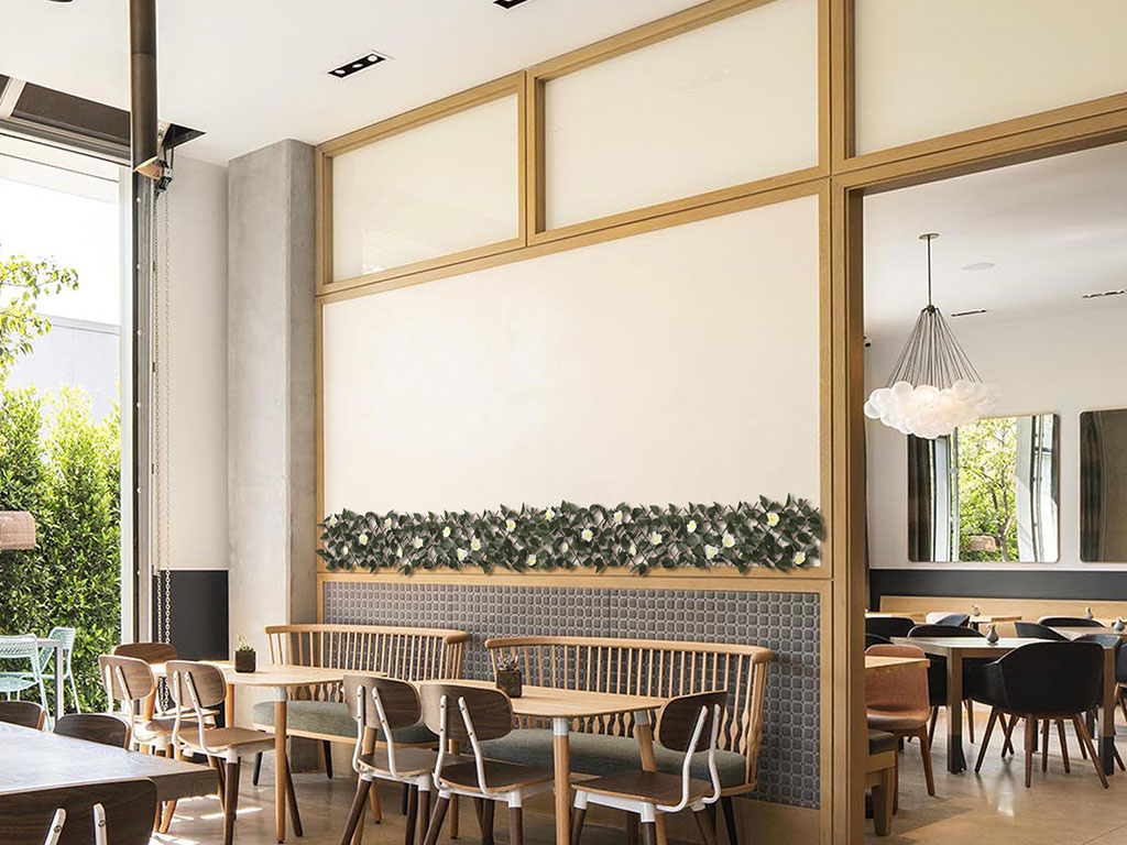 ARTIFICIAL PLANT FENCE PANELS FOR CHIC INTERIOR APPEAL 1 artificial fencing panels