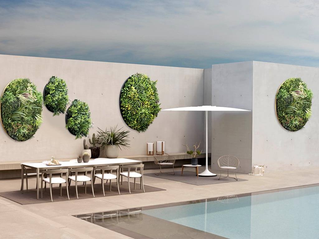 FRAMED VERTICAL GARDEN FOR LANDSCAPE BRILLIANCE 1 framed vertical garden